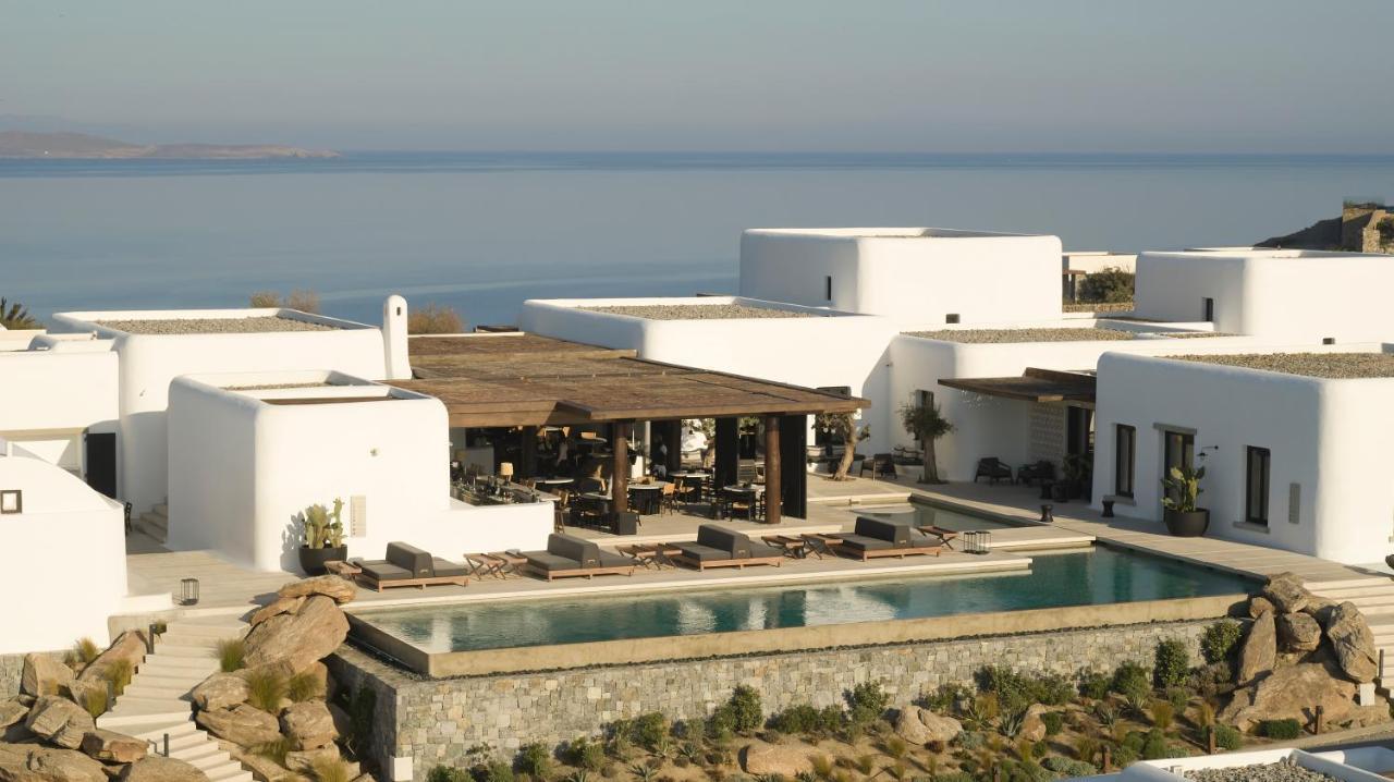 Kalesma Mykonos Hotel Ornos  Bagian luar foto