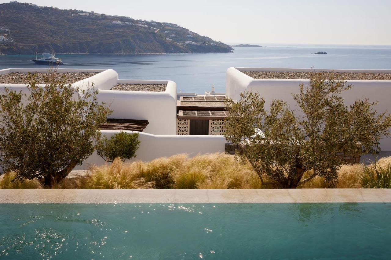 Kalesma Mykonos Hotel Ornos  Bagian luar foto