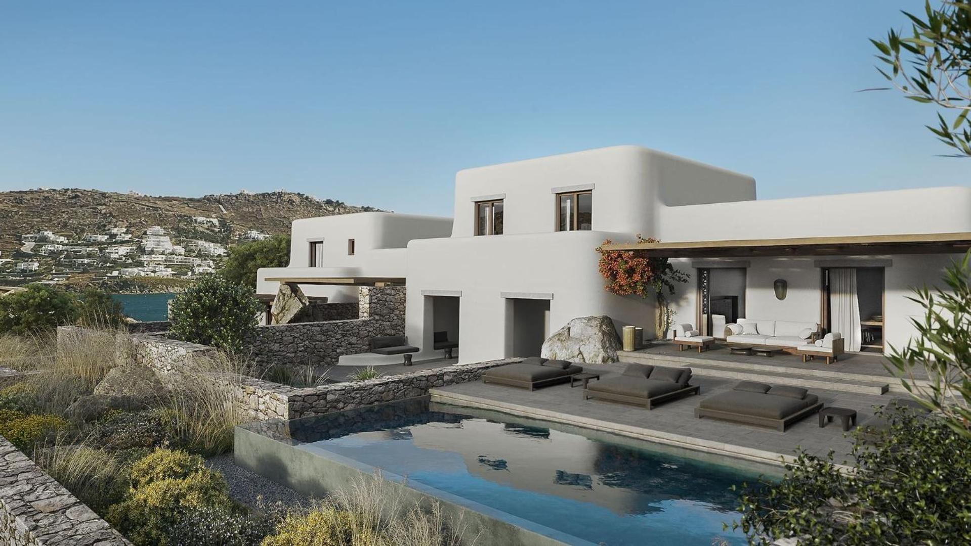 Kalesma Mykonos Hotel Ornos  Ruang foto