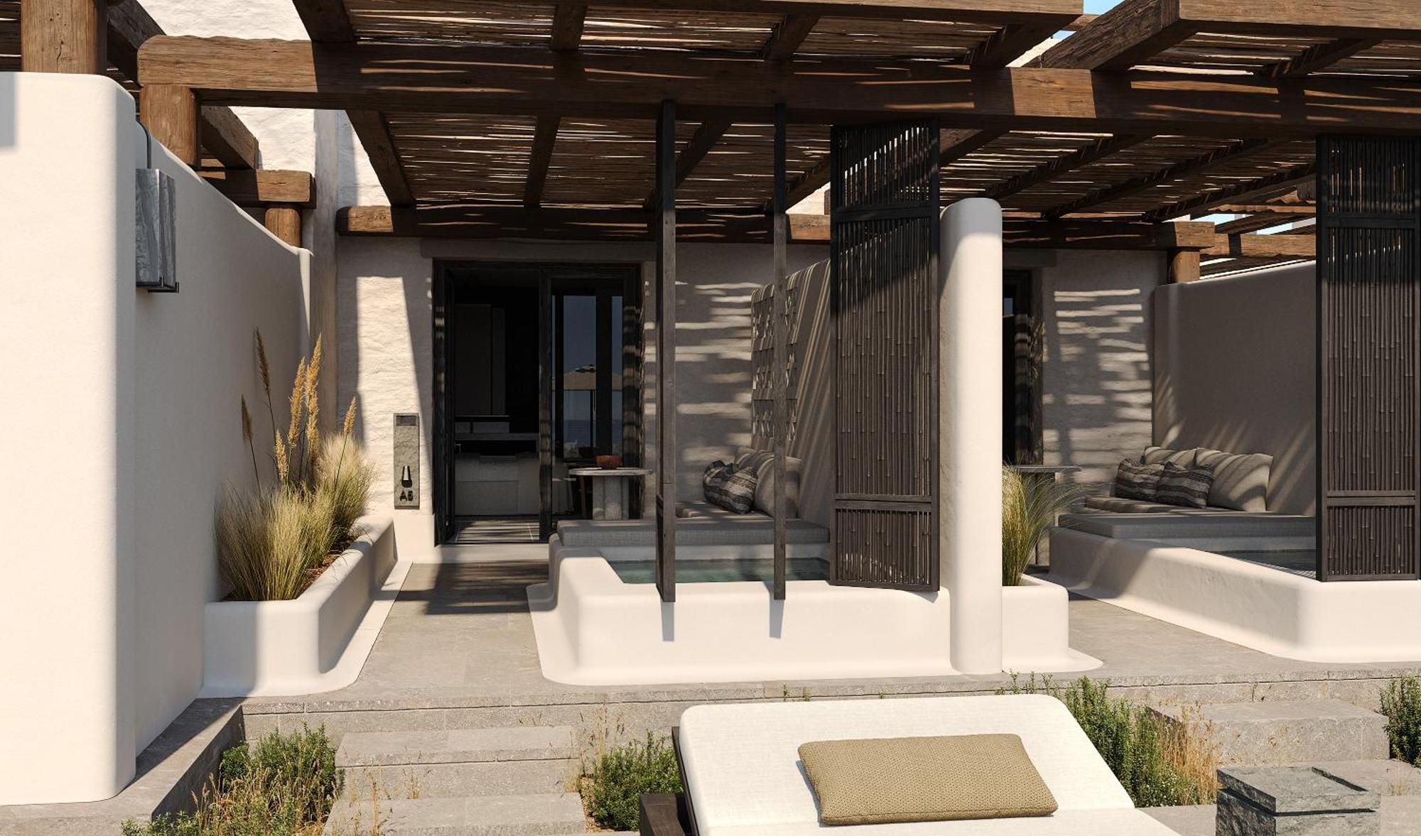 Kalesma Mykonos Hotel Ornos  Ruang foto